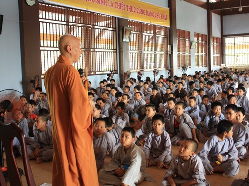 Chùm ảnh: Học hè ở Thiền viện Trúc Lâm ảnh 9 Chùm ảnh: Học hè ở Thiền viện Trúc Lâm ảnh 9