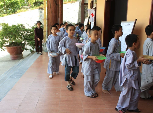 Chùm ảnh: Học hè ở Thiền viện Trúc Lâm ảnh 3