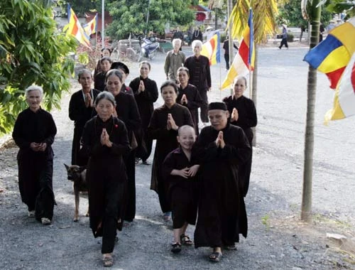 Long trọng cung rước Xá lợi Phật về an vị tại chùa An Phú (Kim Quy Tự)