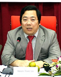 Thứ trưởng Ngoại giao Nguyễn Thanh Sơn. Thứ trưởng Ngoại giao Nguyễn Thanh Sơn.