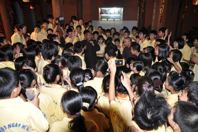 Lạng Sơn: Khai mạc khoá tu “Một ngày hè an lạc” cho 600 thanh thiếu niên trong tỉnh ảnh 25 Lạng Sơn: Khai mạc khoá tu “Một ngày hè an lạc” cho 600 thanh thiếu niên trong tỉnh ảnh 25