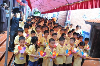 Lạng Sơn: Khai mạc khoá tu “Một ngày hè an lạc” cho 600 thanh thiếu niên trong tỉnh ảnh 40 Lạng Sơn: Khai mạc khoá tu “Một ngày hè an lạc” cho 600 thanh thiếu niên trong tỉnh ảnh 40