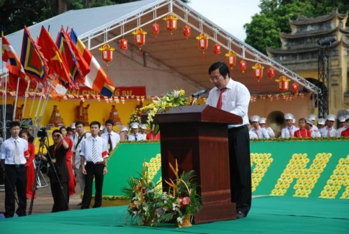 Chùm ảnh: Khai mạc Đại lễ Phật giáo kỷ niệm 1.000 năm Thăng Long - Hà Nội ảnh 31