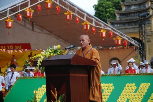 Chùm ảnh: Khai mạc Đại lễ Phật giáo kỷ niệm 1.000 năm Thăng Long - Hà Nội ảnh 36