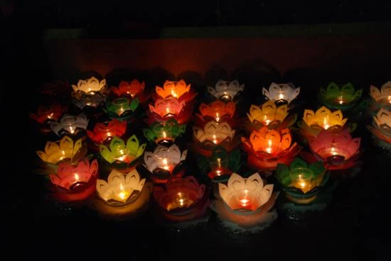 Hà Nội: Lễ thả hoa đăng và cầu truyền hình quốc tế ảnh 9