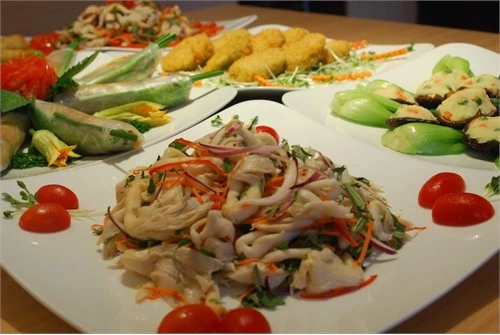 “Món chay mùa Vu Lan” tại Seoul Garden