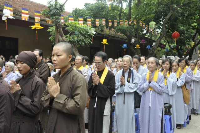 Hà Nội: Chùm ảnh chùa Bằng A tổ chức Đại lễ Vu lan Báo hiếu 2010 ảnh 3