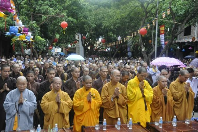 Hà Nội: Chùm ảnh chùa Bằng A tổ chức Đại lễ Vu lan Báo hiếu 2010 ảnh 20