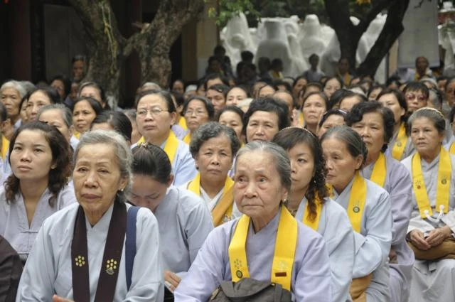 Hà Nội: Chùm ảnh chùa Bằng A tổ chức Đại lễ Vu lan Báo hiếu 2010 ảnh 4
