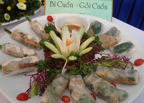 Hơn 20 món tham gia dự thi "Sắc màu ẩm thực chay" Khán giả nào cũng trầm trồ khen ngợi Đa dạng sắc màu ẩm thực chay