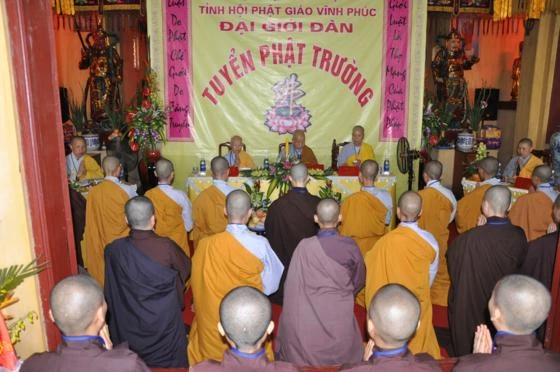 Vĩnh Phúc: Ban Trị sự THPG tổ chức Đại giới đàn ảnh 17