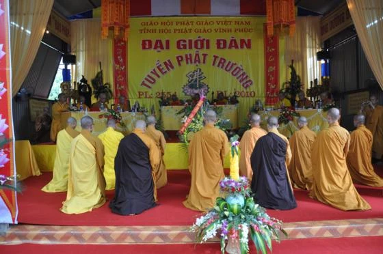 Vĩnh Phúc: Ban Trị sự THPG tổ chức Đại giới đàn ảnh 18