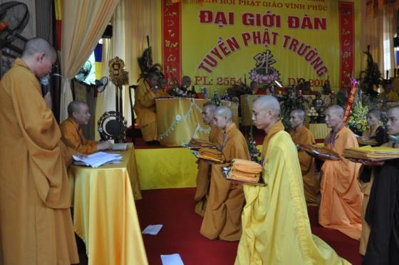 Vĩnh Phúc: Ban Trị sự THPG tổ chức Đại giới đàn ảnh 19