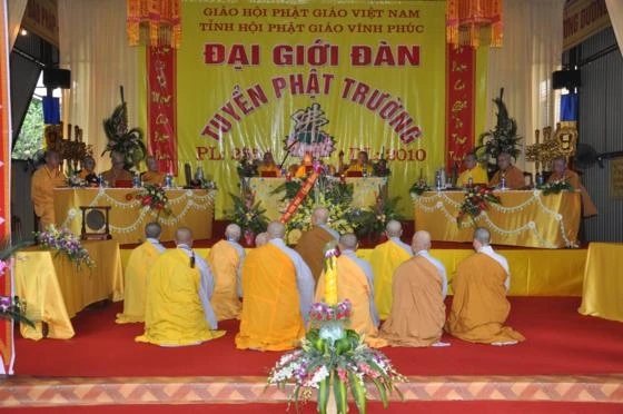 Vĩnh Phúc: Ban Trị sự THPG tổ chức Đại giới đàn ảnh 21