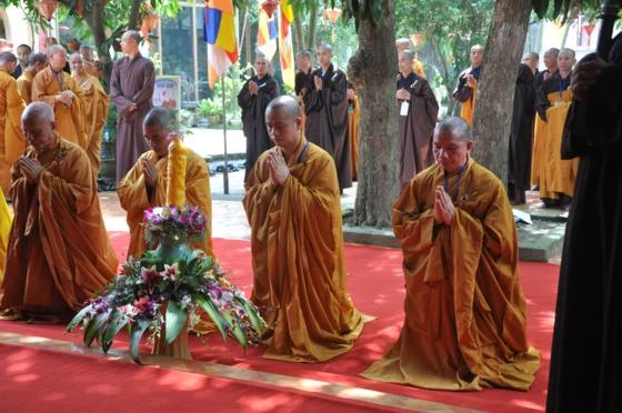 Vĩnh Phúc: Ban Trị sự THPG tổ chức Đại giới đàn ảnh 24