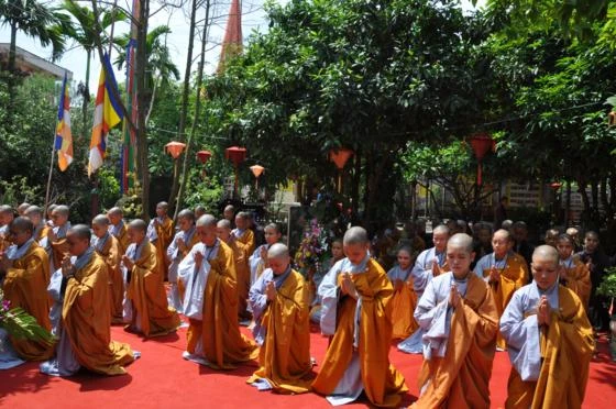 Vĩnh Phúc: Ban Trị sự THPG tổ chức Đại giới đàn ảnh 28