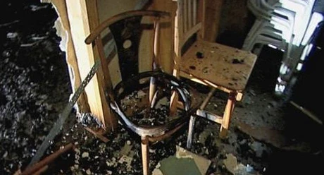 Bên trong ngôi chùa. Ảnh: YLE.