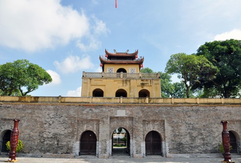 Đoan Môn còn lại của ngày nay. Ảnh: Quang Xuân. Đoan Môn còn lại của ngày nay. Ảnh: Quang Xuân.