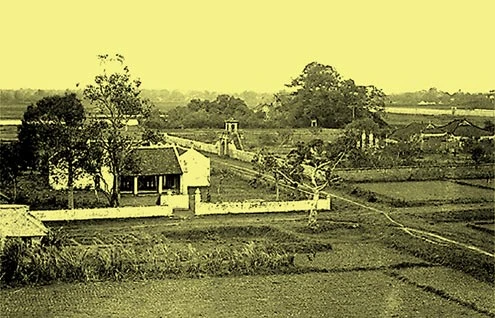 Khung cảnh Hậu lâu - nơi ở của các cung tần mỹ nữ.