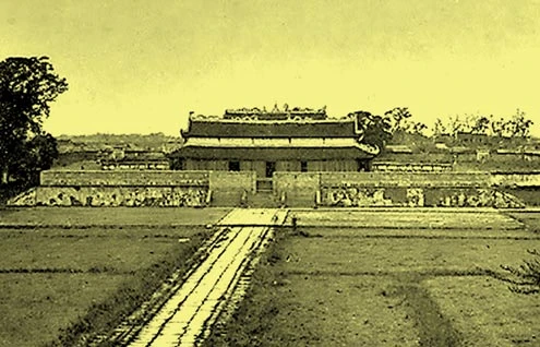 Điện Kính thiên trong Hoàng thành.