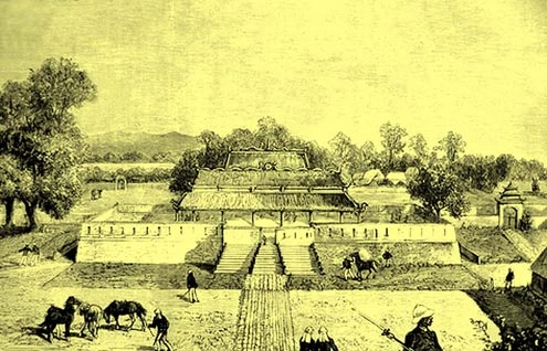 Điện Kính Thiên trong Cấm thành.