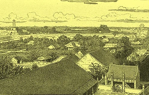 Toàn cảnh bên trong Hoàng thành.