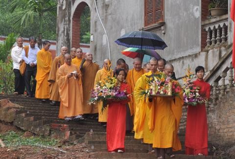 Bắc Ninh: Khai quang tượng Đại Phật và khánh thành chùa Phật Tích ảnh 1 Bắc Ninh: Khai quang tượng Đại Phật và khánh thành chùa Phật Tích ảnh 1