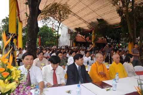 Bắc Ninh: Khai quang tượng Đại Phật và khánh thành chùa Phật Tích ảnh 4 Bắc Ninh: Khai quang tượng Đại Phật và khánh thành chùa Phật Tích ảnh 4