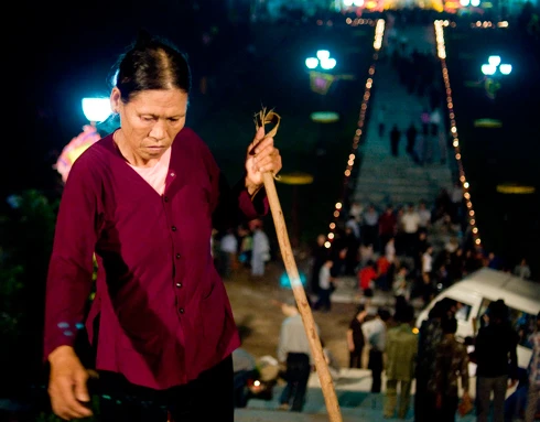 Chen chân dự lễ nhập tượng Thánh Gióng ảnh 5