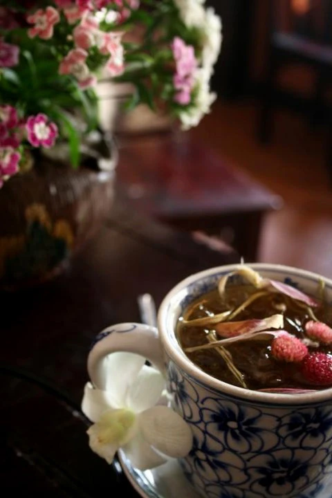 Cuối thu đi thưởng trà ở Tâm trà quán