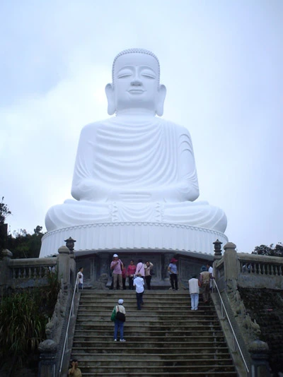 Bà Nà trong sương ảnh 2