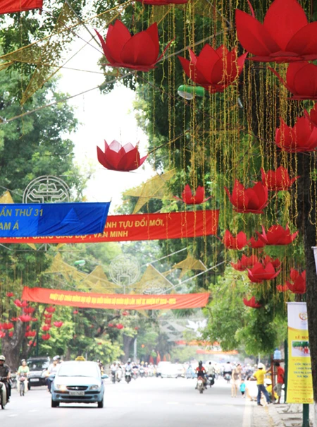 Hà Nội đẹp từng con phố, hàng cây mừng Đại lễ ảnh 9