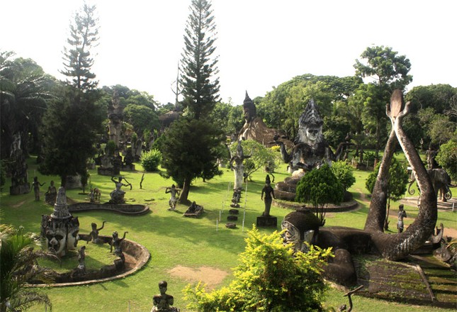 Vườn Phật nằm bên bờ sông Mekong ảnh 7 Vườn Phật nằm bên bờ sông Mekong ảnh 7