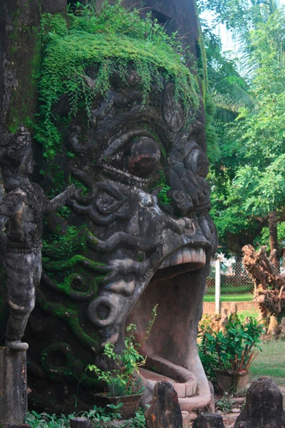 Vườn Phật nằm bên bờ sông Mekong ảnh 4