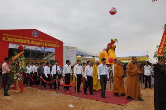 Hải Phòng: Khánh thành tượng Phật & khai Đại hồng chung chùa Long Hoa ảnh 2