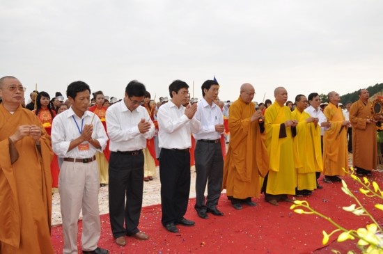 Hải Phòng: Khánh thành tượng Phật & khai Đại hồng chung chùa Long Hoa ảnh 7