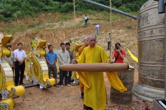Hải Phòng: Khánh thành tượng Phật & khai Đại hồng chung chùa Long Hoa ảnh 9