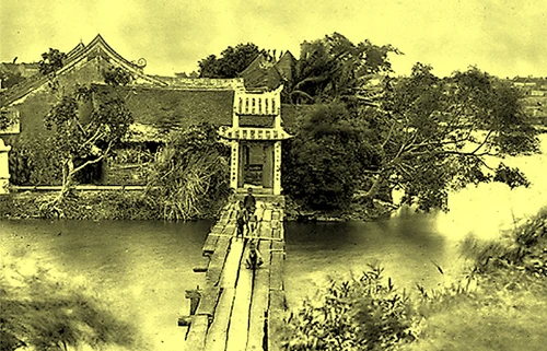 Cầu Thê Húc (Đền Ngọc Sơn)