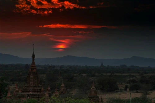 Chùm ảnh: Hoàng hôn tuyệt đẹp tại Myanmar ảnh 10