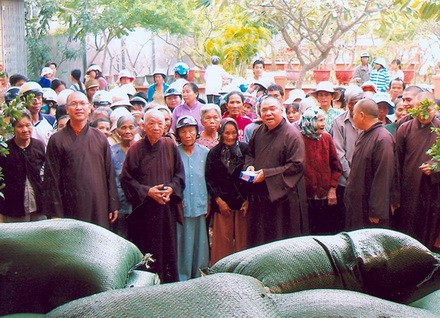 Ninh Thuận: Hơn 60 triệu đồng cứu trợ đồng bào bị lũ lụt tại thị trấn Khánh Hải ảnh 1 WNT.jpg