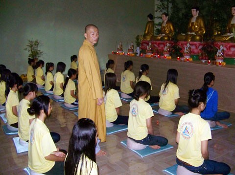 Kiên Giang: 200 bạn trẻ dự khóa tu “Tuổi trẻ hướng thiện” lần 3 tại chùa Phật Quang ảnh 8