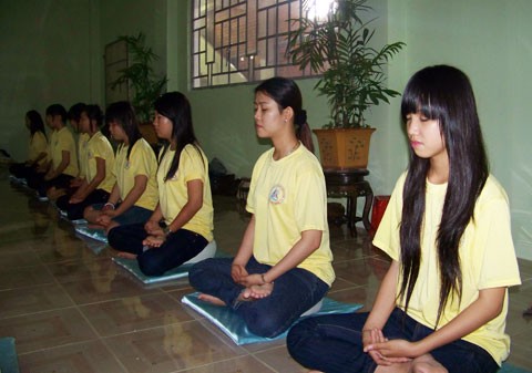 Kiên Giang: 200 bạn trẻ dự khóa tu “Tuổi trẻ hướng thiện” lần 3 tại chùa Phật Quang ảnh 9