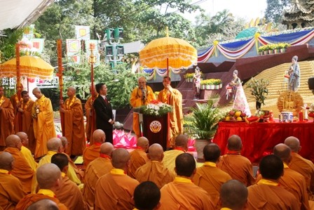 An vị tượng Thiên thủ thiên nhãn lớn nhất Việt Nam ảnh 2 An vị tượng Thiên thủ thiên nhãn lớn nhất Việt Nam ảnh 2