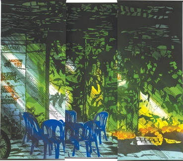 Tháng 11 ngọt ngào, tranh bình phong khổ lớn - Toba Mika Tháng 11 ngọt ngào, tranh bình phong khổ lớn - Toba Mika