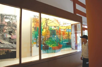 Triển lãm của họa sỹ Toba Mika tại chùa Dược Sư Triển lãm của họa sỹ Toba Mika tại chùa Dược Sư