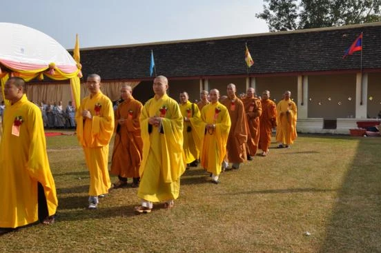 Lào: Khánh thành chùa Phật Tích tại thủ đô Viêng Chăn ảnh 2