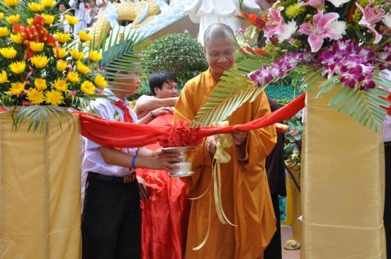 Lào: Khánh thành chùa Phật Tích tại thủ đô Viêng Chăn ảnh 7
