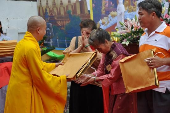 Lào: Khánh thành chùa Phật Tích tại thủ đô Viêng Chăn ảnh 12