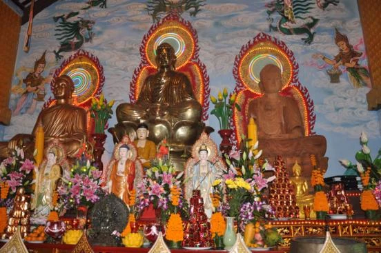 Lào: Khánh thành chùa Phật Tích tại thủ đô Viêng Chăn ảnh 13