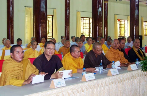 Kiên Giang: Hội nghị chuyên đề Tăng sự năm 2010 ảnh 12